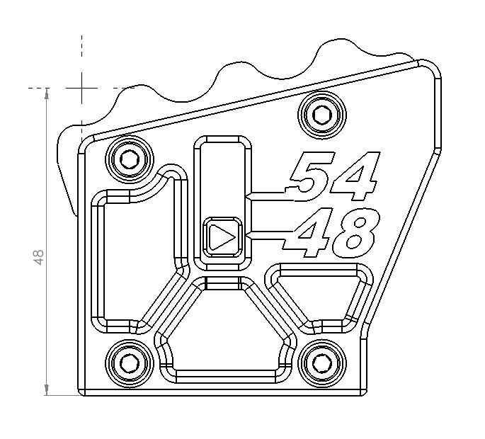 KX450 4854mm Chain Slack Tool GK Engineering